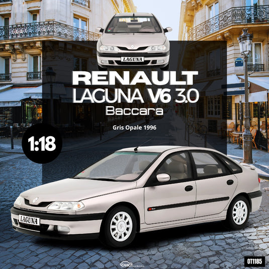Renault LAGUNA V6 3.0 BACCARA GRIS 1996 OTTOmobile 1:18