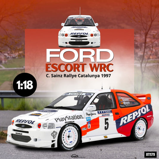Ford ESCORT WRC C. SAINZ RALLYE CATALUNYA 1997 OTTOmobile 1:18