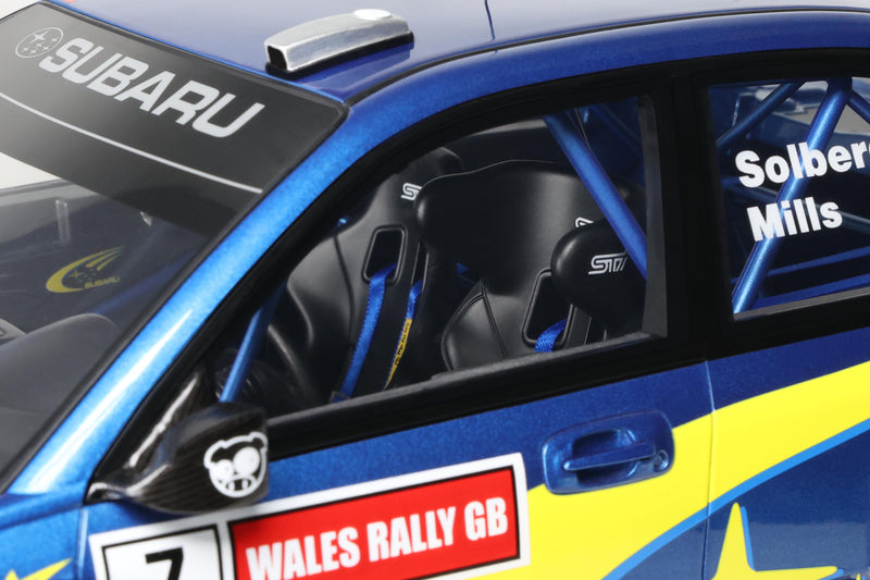 Chargez l&#39;image dans la visionneuse de la galerie, Subaru IMPREZA (S9) WRC BLEU P. SOLBERG RALLYE DU PAYS DE GALLES 2003 OTTOmobile 1:12
