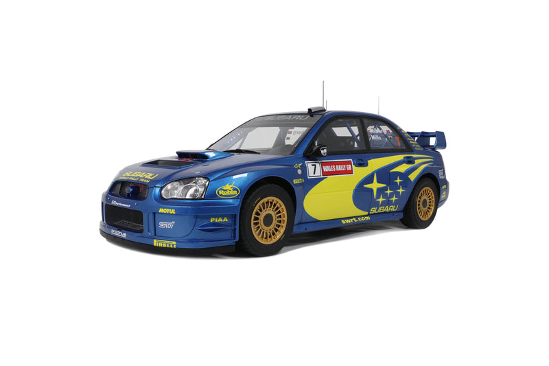 Chargez l&#39;image dans la visionneuse de la galerie, Subaru IMPREZA (S9) WRC BLEU P. SOLBERG RALLYE DU PAYS DE GALLES 2003 OTTOmobile 1:12
