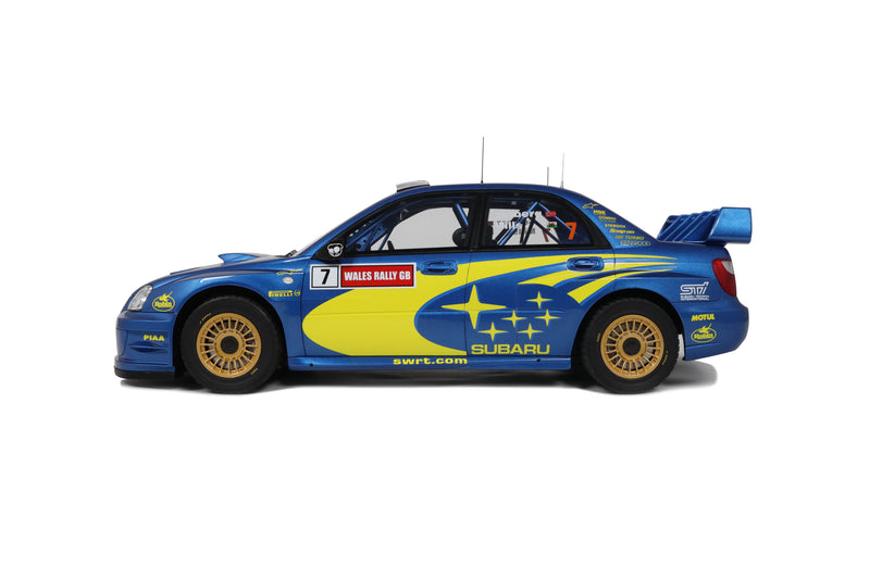 Chargez l&#39;image dans la visionneuse de la galerie, Subaru IMPREZA (S9) WRC BLEU P. SOLBERG RALLYE DU PAYS DE GALLES 2003 OTTOmobile 1:12
