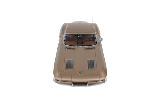 CHEVROLET CORVETTE C2 TAN SADDLE 1963 GT SPIRIT 1:12