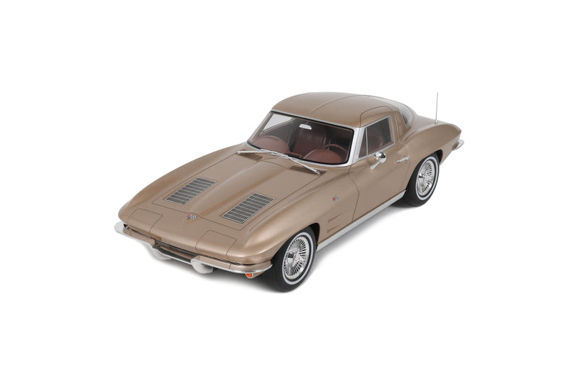 Chargez l'image dans la visionneuse de la galerie, CHEVROLET CORVETTE C2 TAN SADDLE 1963 GT SPIRIT 1:12
