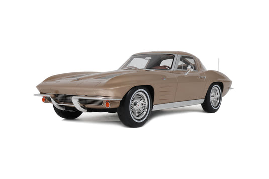 CHEVROLET CORVETTE C2 TAN SADDLE 1963 GT SPIRIT 1:12