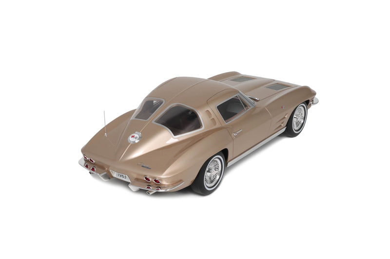 Chargez l'image dans la visionneuse de la galerie, CHEVROLET CORVETTE C2 TAN SADDLE 1963 GT SPIRIT 1:12

