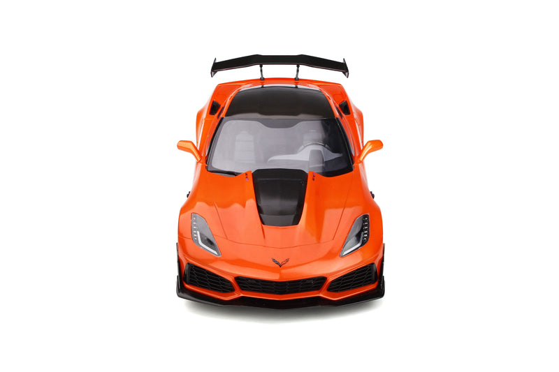 Chargez l'image dans la visionneuse de la galerie, <tc>CHEVROLET CORVETTE C7 ZR1 ORANGE GT SPIRIT 1:12</tc>
