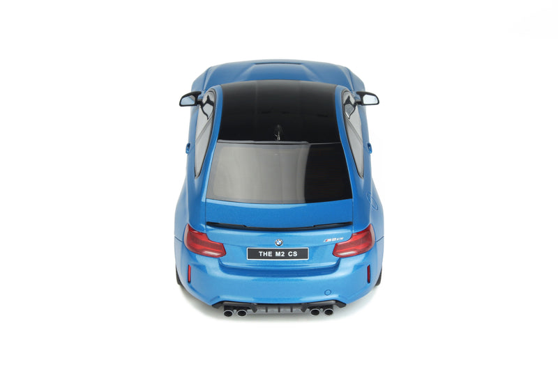Laad de afbeelding in de Gallery-viewer, Bmw M2 (F22) CS 2021 METAALBLAUW GT SPIRIT 1:18
