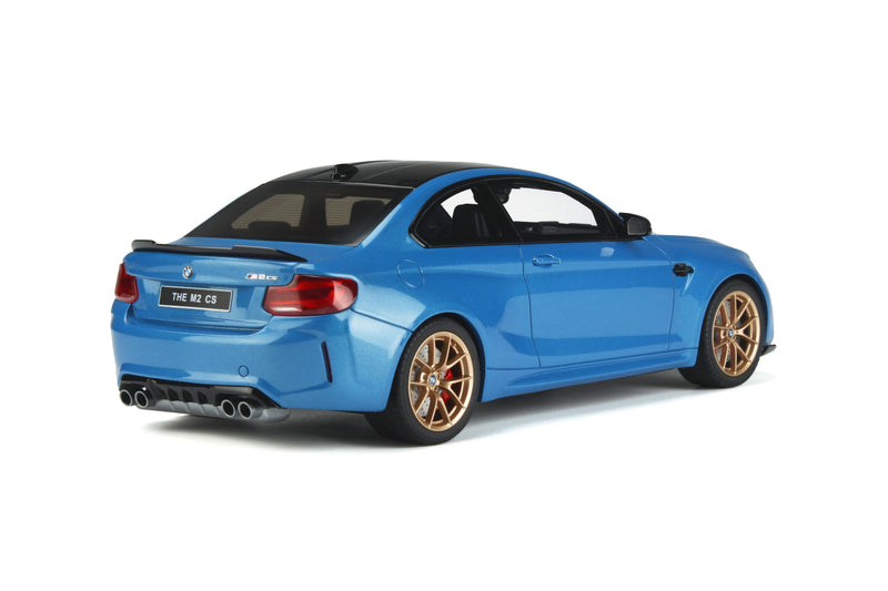 Laad de afbeelding in de Gallery-viewer, Bmw M2 (F22) CS 2021 METAALBLAUW GT SPIRIT 1:18
