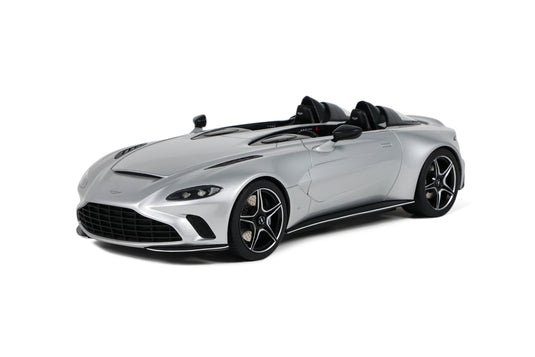 Aston Martin V12 SPEEDSTER 2021 ZILVER GT SPIRIT 1:18