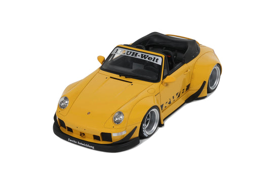 Porsche RWB Bodykit Nohra YELLOW 2023 GT SPIRIT 1:18