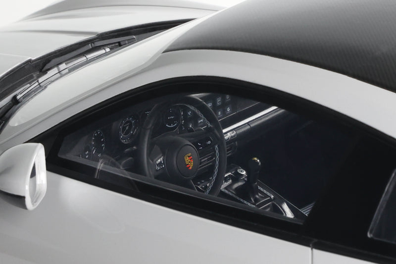 Chargez l'image dans la visionneuse de la galerie, PORSCHE 992 GT3 TOURING GRIS GT SPIRIT 1:12
