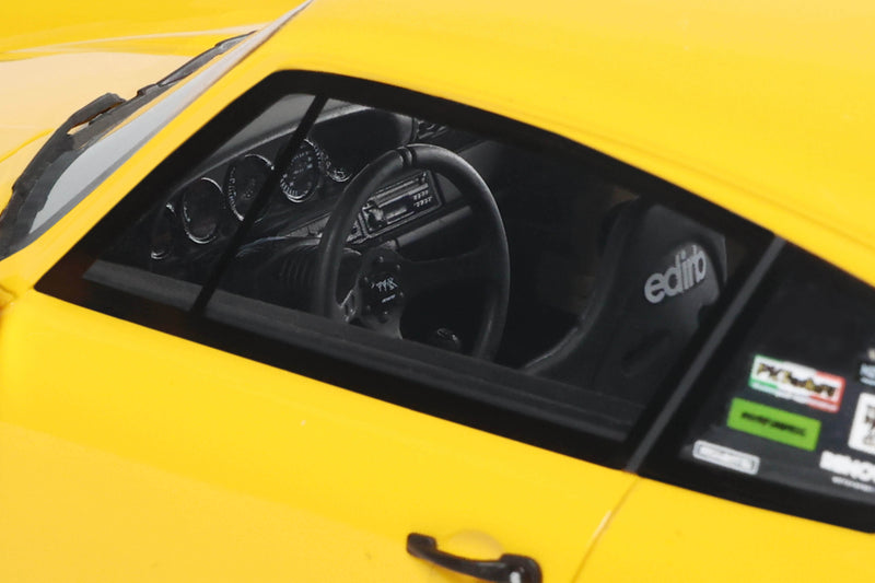 Chargez l&#39;image dans la visionneuse de la galerie, Porsche RWB QEEMA JAUNE 2024 GT SPIRIT 1:18
