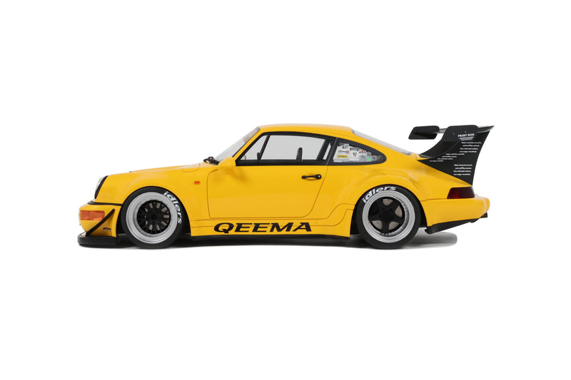 Chargez l&#39;image dans la visionneuse de la galerie, Porsche RWB QEEMA JAUNE 2024 GT SPIRIT 1:18
