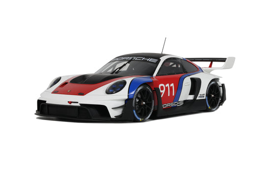 Porsche 911(992) GT3 R RENNSPORT WHITE 2023 GT SPIRIT 1:18