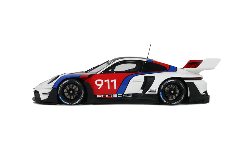 Load image into Gallery viewer, Porsche 911(992) GT3 R RENNSPORT WHITE 2023 GT SPIRIT 1:18
