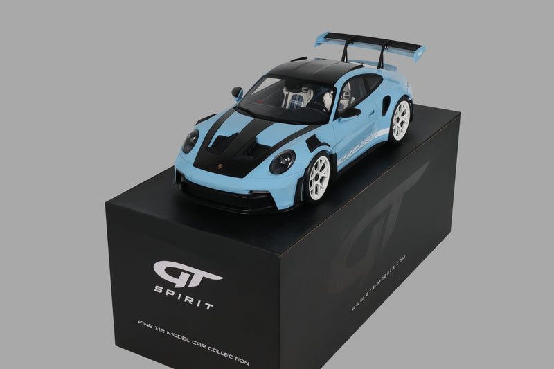 Chargez l'image dans la visionneuse de la galerie, PORSCHE 911 [992.1] GT3 RS BLEU 2022 GT SPIRIT 1:12
