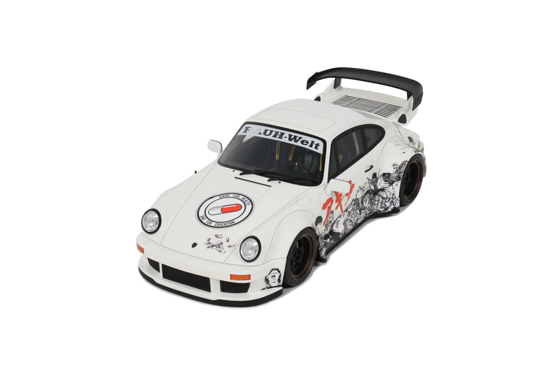 Chargez l&#39;image dans la visionneuse de la galerie, Porsche RWB AKIRA GLACIER BLANC 2024 GT SPIRIT 1:18
