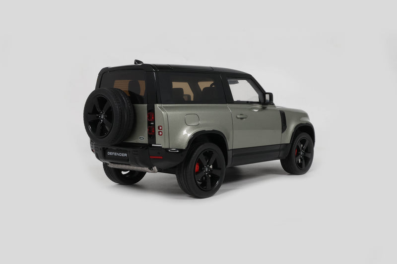 Chargez l&#39;image dans la visionneuse de la galerie, Land Rover DEFENDER P400 X-DYNAMIC HSE PANGEA VERT 2021 GT SPIRIT 1:18
