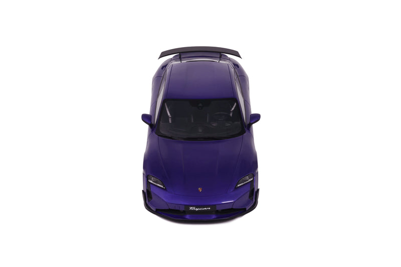 Chargez l&#39;image dans la visionneuse de la galerie, Porsche TAYCAN TURBO GT MAUVE SKY METALLIC 2023 GT SPIRIT 1:18
