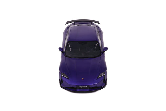 Porsche TAYCAN TURBO GT MAUVE SKY METALLIC 2023 GT SPIRIT 1:18
