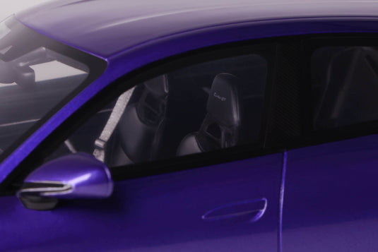 Porsche TAYCAN TURBO GT MAUVE SKY METALLIC 2023 GT SPIRIT 1:18