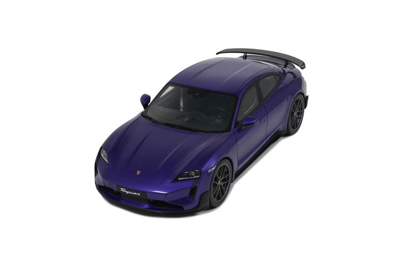 Chargez l&#39;image dans la visionneuse de la galerie, Porsche TAYCAN TURBO GT MAUVE SKY METALLIC 2023 GT SPIRIT 1:18
