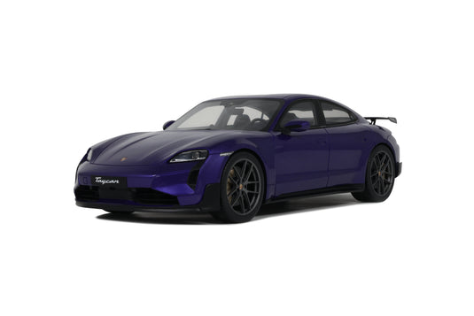 Porsche TAYCAN TURBO GT MAUVE SKY METALLIC 2023 GT SPIRIT 1:18
