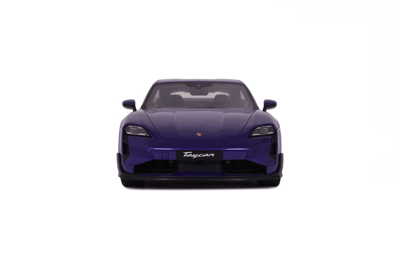 Chargez l&#39;image dans la visionneuse de la galerie, Porsche TAYCAN TURBO GT MAUVE SKY METALLIC 2023 GT SPIRIT 1:18
