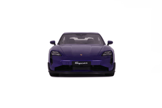 Porsche TAYCAN TURBO GT MAUVE SKY METALLIC 2023 GT SPIRIT 1:18