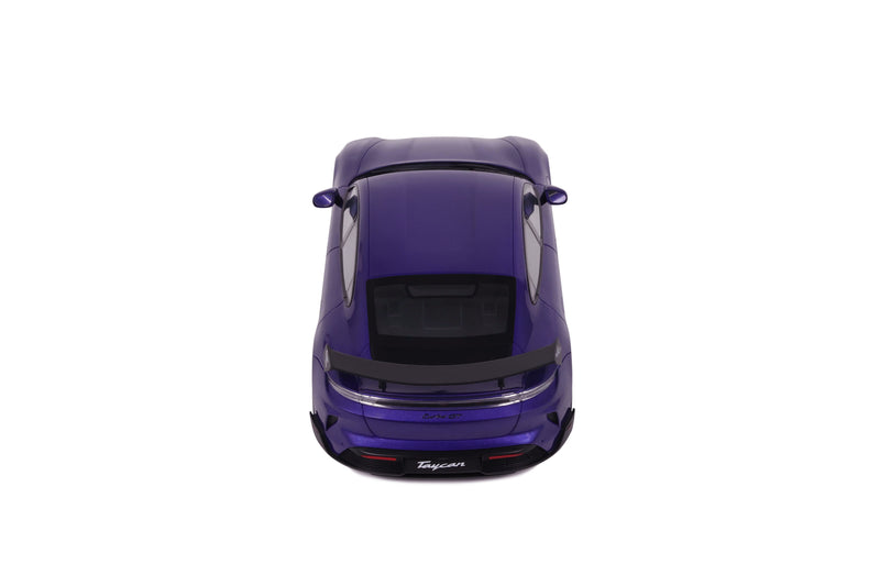 Chargez l&#39;image dans la visionneuse de la galerie, Porsche TAYCAN TURBO GT MAUVE SKY METALLIC 2023 GT SPIRIT 1:18
