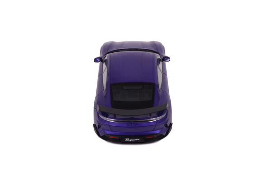 Porsche TAYCAN TURBO GT MAUVE SKY METALLIC 2023 GT SPIRIT 1:18
