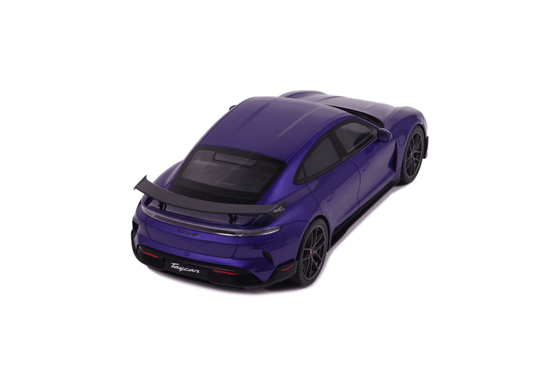 Chargez l&#39;image dans la visionneuse de la galerie, Porsche TAYCAN TURBO GT MAUVE SKY METALLIC 2023 GT SPIRIT 1:18
