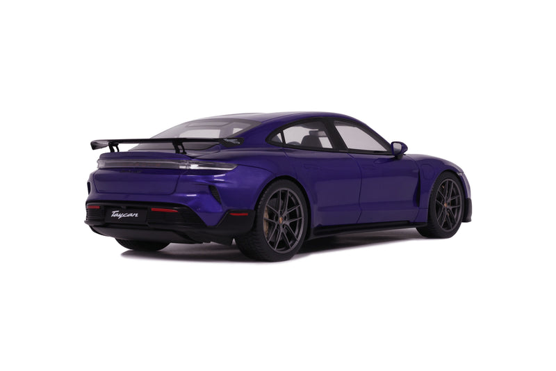 Chargez l&#39;image dans la visionneuse de la galerie, Porsche TAYCAN TURBO GT MAUVE SKY METALLIC 2023 GT SPIRIT 1:18
