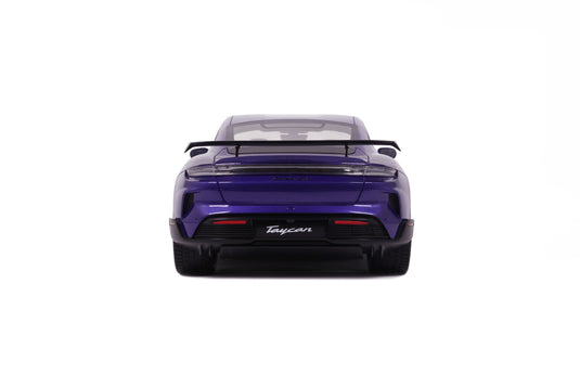 Porsche TAYCAN TURBO GT MAUVE SKY METALLIC 2023 GT SPIRIT 1:18