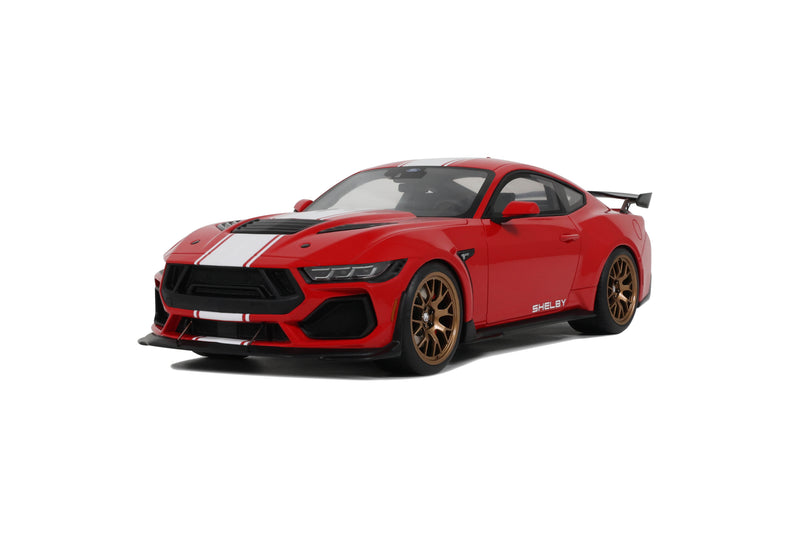 Load image into Gallery viewer, Ford SHELBY MUSTANG SUPERSNAKE RACE RED 2025 GT SPIRIT 1:18
