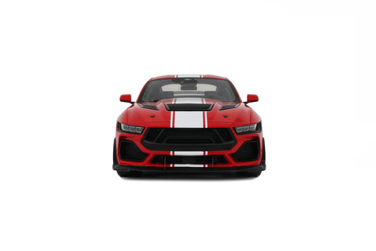 Ford SHELBY MUSTANG SUPERSNAKE RACE RED 2025 GT SPIRIT 1:18