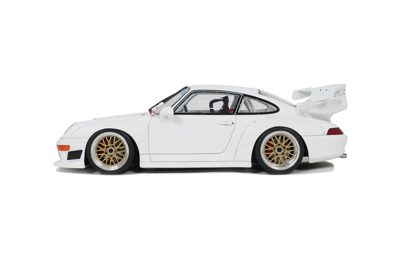 Chargez l'image dans la visionneuse de la galerie, Porsche 911 [993] GT2 EVO BLANC 1995 GT SPIRIT 1:18
