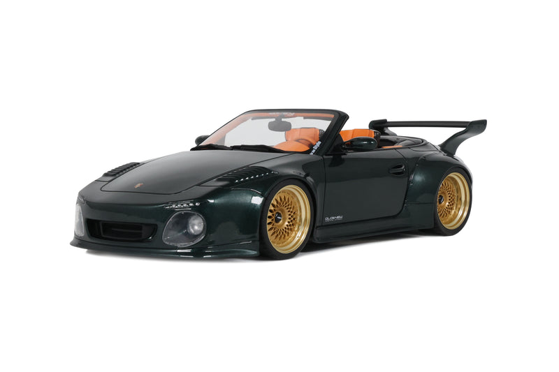 Chargez l'image dans la visionneuse de la galerie, PORSCHE VIEUX &amp; NOUVEAU TOKYO AUTO SALON VERT 2024 GT SPIRIT 1:18
