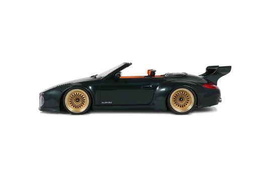 PORSCHE VIEUX & NOUVEAU TOKYO AUTO SALON VERT 2024 GT SPIRIT 1:18