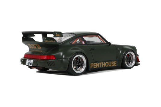 Porsche RWB PENTHOUSE GREEN 2008 GT SPIRIT 1:18