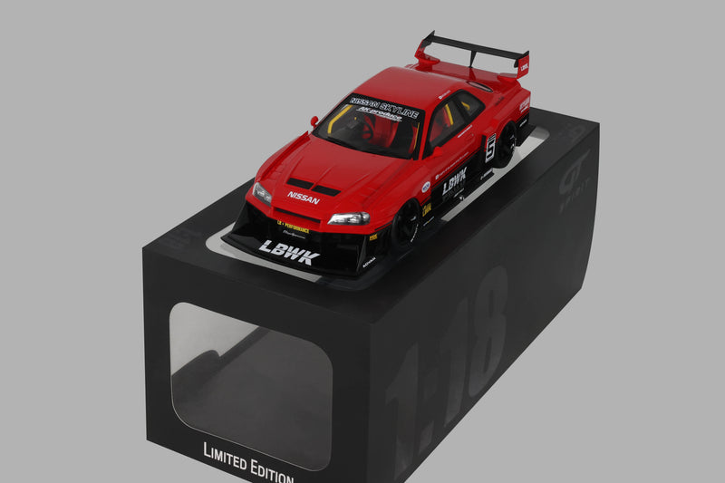 Chargez l'image dans la visionneuse de la galerie, NISSAN SKYLINE R34 GT- R LB SUPER SILHOUETTE ROUGE 2020 GT SPIRIT 1:18
