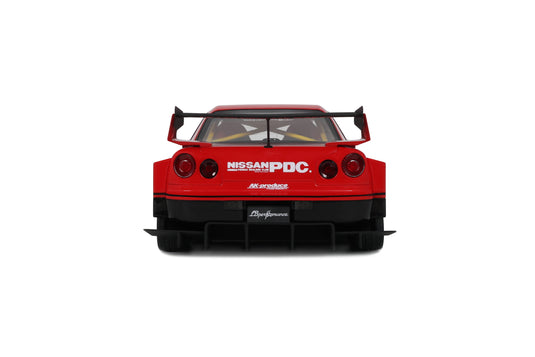 NISSAN SKYLINE R34 GT- R LB SUPER SILHOUETTE ROUGE 2020 GT SPIRIT 1:18