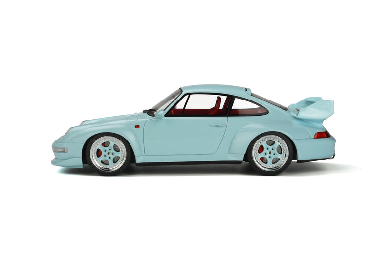Chargez l'image dans la visionneuse de la galerie, Porsche 911 (993) GT 1996 TURQUOISE GT SPIRIT 1:18

