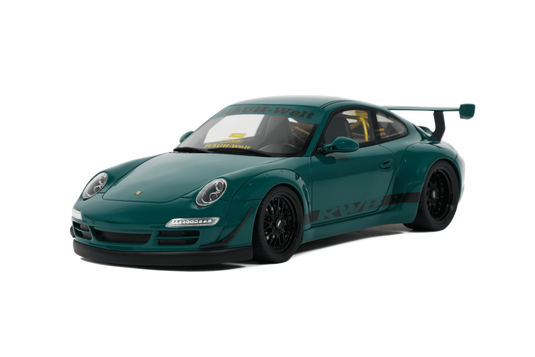Porsche RWB Syunkashuto 2021 GREEN GT SPIRIT 1:18