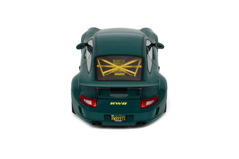Load image into Gallery viewer, Porsche RWB Syunkashuto 2021 GREEN GT SPIRIT 1:18
