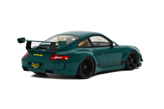 Porsche RWB Syunkashuto 2021 GREEN GT SPIRIT 1:18