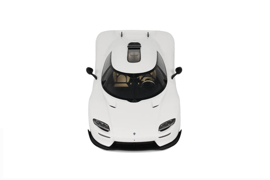 Koenigsegg CC850 CRYSTAL WHITE 2024 GT SPIRIT 1:18