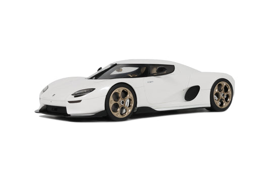 Koenigsegg CC850 KRISTALWIT 2024 GT SPIRIT 1:18