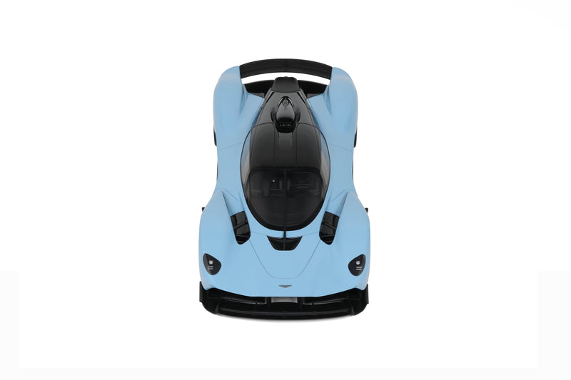 Laad de afbeelding in de Gallery-viewer, Aston MARTIN VALKYRIE BLAUW 2023 GT SPIRIT 1:18
