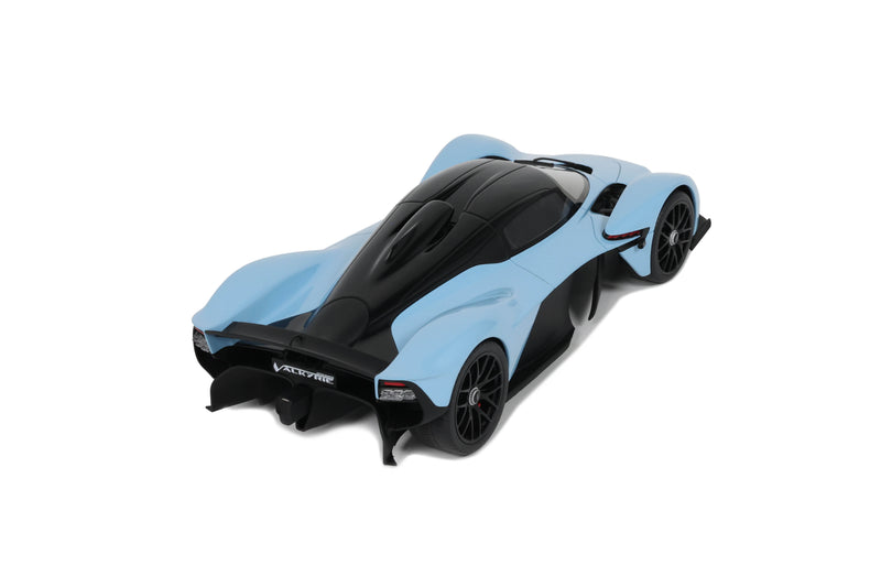 Laad de afbeelding in de Gallery-viewer, Aston MARTIN VALKYRIE BLAUW 2023 GT SPIRIT 1:18
